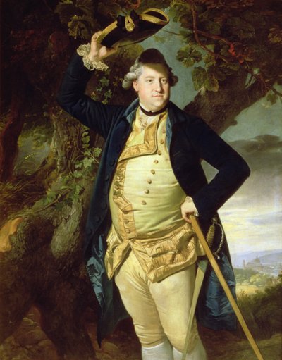 Portrait of George Nassau, 3rd Earl Cowper by Johan Joseph Zoffany